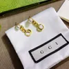 Pearl Letter Gold Plated Charm Earrings Luxury Box Packaging Gift Jewelry Spring Love Style Earrings With Designer Logo New Women's Family Birthday Gift Earrings