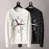 2024 Mens Designer Sweater Letter Printing Italian Designer Women Men Sweaters High Quality Casual Round Long Sleeve Embroidery White Off