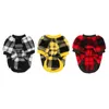 Dog Apparel Pet Fleece Autumn And Winter Thickened Plaid Casual Simple Warm Clothes Vest No Air Leakage