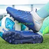 New Style Women Men Football Shoes AG TF Soccer Boots Youth Comfortable Training Shoes High Top Size EUR 31-48