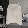 Blouses pour femmes poupée cou cravate noeud haut de gamme irrégulière polyvalent blanc à manches longues chemise pour les femmes Blusas Mujer