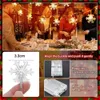 New Christmas Toy Supplies 3m Christmas Tree Snowflake LED String Lights Banner Christmas Decoration 2023 for Home Xmas Tree Decor Fairy Light Pendant