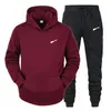 Projektant Mens TrackSuits Sweter Sweter Zestaw koszykówki Bluza streetwearna sportowy garnitur Letter IK Ubrania dziecięce grube z kapturem Mężczyzn