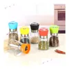 Mills Portable Kitchen Salt Pepper Mill Grinder Bottle Seasoning Jar Holder Container Drop Delivery Home Garden Kitchen, Dining Bar Ki Dhwhe