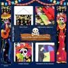 Novos suprimentos de brinquedos de Natal 1 par Dia dos Mortos Decoração Banner de Halloween Sinal de varanda DIY Decorações de festa mexicana Crânio Bem-vindo Banner de porta pendurado