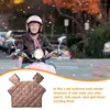Motorcycle Apparel Leg Apron Scooter Cover Windproof Cold Protector Riding Short Fleece Mats Accessories