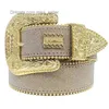 2022 Fashion Belts for Women Designer Mens Bb Simon rhinestone belt with bling rhinestones as gift miss 2637