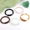 Strand Fashion Natural Strip Bead Stone Bracelet Tiger Eye Rose Crystal Agate Healing Gem Charm For Men Women Jewelry Gift