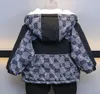 BC3088 automne enfants vêtements de marque garçon fille manteaux d'hiver épais polaire veste à capuche garçons manteau