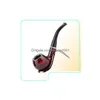 Smoking Pipes Wood Pipe Tube Classical Tobacco Cigarettes Cigar Pipes2704269 Drop Delivery Home Garden Household Sundries Accessories Dhqdu