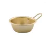 그릇 한국 노란색 그릇 가정용 부엌 준비 저장 접시 드롭쉽