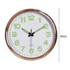 Wall Clocks Tick-free Ultra-quiet Clock Glow Dark For Easy Time Reading At Night Easy-to-read Elderly Bedroom