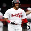 Maglia da baseball College Rutgers Scarlet Knights Personalizza qualsiasi nome qualsiasi numero tutto cucito Joe Mazza Jackson Natili Joey Esposito Pete Durocher Trevor Cohen