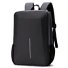 Rucksack Herren 15/17 Zoll Laptop Rucksäcke Business College Student Wasserdichte Anti-Diebstahl-Hartschalentasche Externe USB-Aufladung