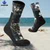 Conjunto de 3mm neoprene praia natação mergulho meias nadadeiras água esporte anti deslizamento sapatos surf evitar arranhões meias botas de praia