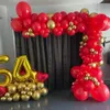 Altri articoli per feste per eventi Kit ghirlanda per arco di palloncini in oro rosso Kit di coriandoli in oro metallizzato Palloncini per fidanzamento San Valentino Addio al nubilato Matrimonio Compleanno Decorazioni per feste 231218