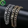 Hip Hop Bijoux Hommes Chaîne De Luxe Designer Colliers Miami Lien Cubain Or Glacé Chaînes Bling Diamant Rappeur DJ Mode Pandora185O