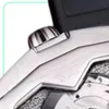 Nowa Ventura H24585331 XXL Auto Przygoda i koncepcja Trójkąt stalowa stalowa obudowa Czarna tarcza A2824 Automatyczne męskie zegarek guma Sport2144956