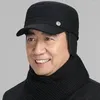 Bandanas Old Man Hat Cotton Has Anti-cold Warm Caps For Men Grandpa Hats Keeping Elderly