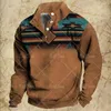 Männer Hoodies Hoodie Vintage Ethnische Grafik Druck Herbst Mode Langarm Pullover Übergroße Kleidung Männlich Sweatshirt Casual