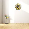 Wall Stickers Sunflower Sticker Wreath Pattern Living Room Bedroom Decoration Removable Home Decor Decals Murals #LR1