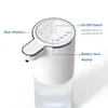 Liquid Soap Dispenser 400ML Infrared Waterproof Electric Hand Sanitizer With 4-Level Adjustable Foam Bathroom Supplies