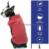 Designer-Hundebekleidung, Fleece-Weste, Pullover, warm, Plover The Doggy Face, Haustierjacke mit O-Ring-Leine, Welpenkleidung für kaltes Wetter für kleine Dhk5F