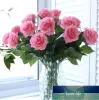 All-Match Artificial Rose Flowers Real Touch Rose Home Decorations for Wedding Party Födelsedag