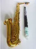 Новый саксофон Alto Sax SAS-R54 электрофорез золото профессиональный саксофон альт высокое качество игровой инструмент бесплатная доставка