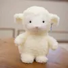 20cm Simulation peluche hibou cochon mouton poupée enfants confort poupée en peluche jouet cadeau de noël pour les enfants