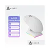 Muizen Arrvied Aj219 draadloze muis met 2,4 GHz Bluetooth 5.0 bedrade Thrip-verbinding Paw3395 gaming-chipset 26000 Dpi 231216 Drop Deliver Otzuh