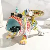 Decoratieve objecten Figurines Noordse luxe huisdecoratie Frans bulldog standbeeld decor opslaglade woonkamer slaapkamer hond beeldje interieur 231218