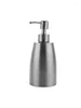 Liquid Soap Dispenser Wire Drawing Stainless Steel Kitchens For Bathroom Practical Countertop Convenient Office Lightweight