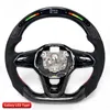 Real Carbon Fiber LED Performance Steering Wheel fit for VW MK8 Car Styling