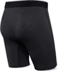 Saxx Men's Underwear -Quest Questクイック乾燥メッシュ長い脚の平らな角度下着が組み込まれたポケットサポート - 男性の下着