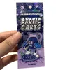 Exotic Carts Packaging Bags 510 Atomizer Package Fruit Flavors Infused Edibles Packing Smell Proof Wholesale Mylar Bag