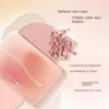 Blush Judydoll Combinazione bicolore Blush Espansione Convergenza Miscela Nude Blush Trucco Natural Brighten Skin Tone Makeup Palette 231218