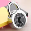 Door Locks Padlock Suitcase Cabinet Rotary Digit Combination Password Coded Lock Round Dial Number Bicycle Travel Security Luggage Home 231218