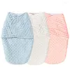 Blankets Born Wrap Swaddle Warm Soft Fleece Blanket Baby Sleeping Bag Envelope For Sleepsack Thicken Cocoon 0-6 Months