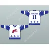 Personalizado MAC TEMPLETON 11 LE NATIONAL DE QUEBEC HOCKEY JERSEY LANCE ET COMPTE NOVO Top Costurado S-M-L-XL-XXL-3XL-4XL-5XL-6XL