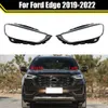 Ford Edge 2019 için Kafa Lambası Işık Kılıfı 2019 2020 2021 2022 Araba Far lens Kapağı abajur Cam Lampover Caps Far Kabuğu