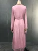 Roupas étnicas Moda Feminina 2023 Vestido Árabe Muçulmano Zhongdongdi Ms.