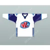 カスタムフランシスガニョン77 Le National de Quebec Away Hockey Jersey Jersey Lance et Compte New Top Stitched S-M-L-XL-XXL-3XL-4XL-5XL-6XL