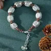 Bracelets à maillons, trésor, 8 perles, Design Original, fleur, bijoux tissés à la main