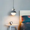 Pendant Lamps Nordic Macaron Chandelier Creative Aluminum Lamp Bedroom Living Room Kitchen Restaurants Study Lighting El LED Fixtures