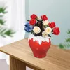 Wazony stołowe elementy środkowe truskawkowe wazon kształt kształt ceramiczny stołowy pojemnik na statek kwiatowy