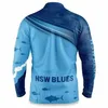 Zestaw 1908 Nowa Południowa Walia Blues Retro Rugby Jersey 2022 NSW Blues Stan Origin „Fish Finder” koszulka rybacka Rozmiar S5XL