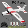 Flygplan Modle DIY RC Plane Toy Epp Craft Foam Electric Outdoor Remote Control Glider FX 801 901Remote Airplane Fixat Wing 231218