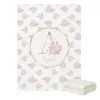 Bettwäsche-Sets LVYZIHO Personalisierter Name Blush Gold Floral Set Geburtstagsgeschenk Kleinkind Babyparty 231218