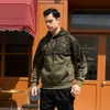 Tactical Jackets Men's Army Green Men Military Camouflage Hoodies Casual Autumn Winter Hooded Sweatshirts Male Hoody Hip Hop Pullover TracksuitsL231218